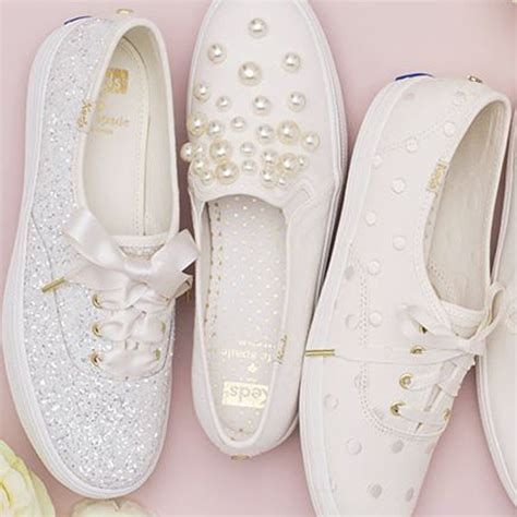 kate spade bridal sneakers.